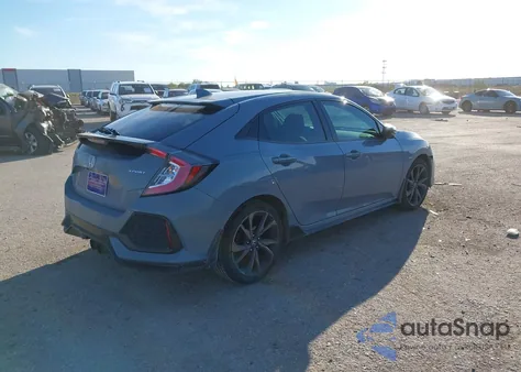 2018 Honda Civic Sport from USA, damaged, VIN SHHFK7H42JU229673